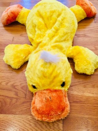 Dan Dee Duck Stuffed Toy Plush 36 " Pillow Large Easter Chick Collectors Choice