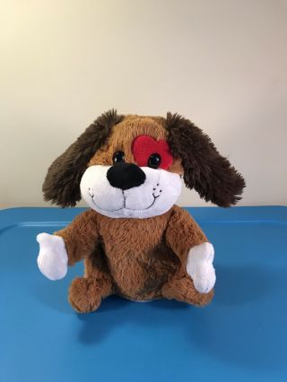 Dan Dee Animated Plush Dog Sings I Can Make Your Hands Clap 10 " Moves Ears Hands