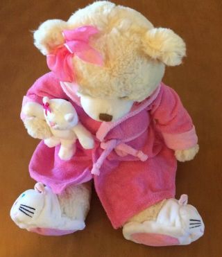 First & Main Plush Get Well Soon Bear Named Recuperate Kate 15 "