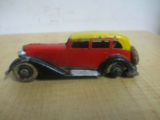 Vintage Tootsietoy Tootsie Toy 1933 - 39 Graham 5 Wheel Sedan Parts/restore