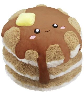 Pancake Plush - Large Squishable Stuffed Animal - Comfort Food