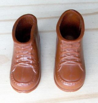 1973 Big Jim 10 " Mattel Figure - - Camping - - Brown Hiking Boots