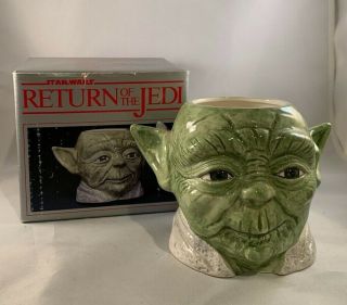 Vintage Star Wars - Sigma - Yoda Mug - Return Of The Jedi - Nib - 1983
