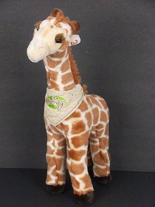 Toys R Us 18 " Geoffrey Giraffe Plush Spanish Speaking Stuffed Animal Vintage