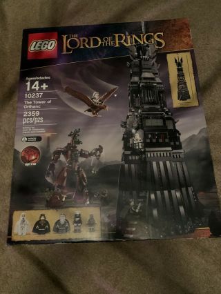 Lego 10237 Lord Of The Rings Tower Of Orthanc 28 Inch Tall