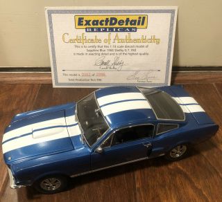 1966 Shelby G.  T.  350 Exact Details Replicas 1/18 Limited Edition