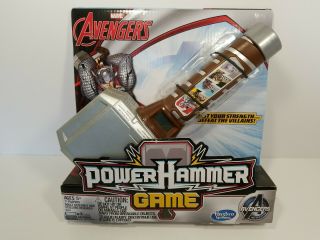 Avengers Thor Power Hammer Game Mib Marvel Comics Mjolnir Hasbro Roleplaying Toy