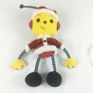 A80 Disney Rolie Polie Olie Santa Plush 14 " Stuffed Toy Lovey Christmas