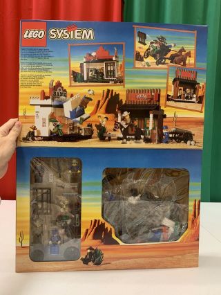 Rare Vintage LEGO Systems 1996 Wild West Set 6765 Gold City Junction 2