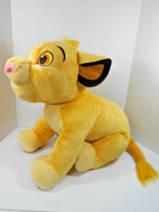 Disney Store Simba Exclusive 22 " Plush Stuffed Animal Large Euc