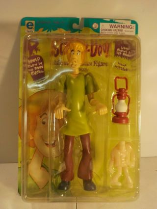 N Cartoon Network Scooby Doo Shaggy Action Figure Glow In The Dark Moc 8 "