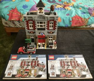 Lego Creator Fire Brigade Set 10197 Modular Building