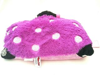 Pillow Pets Dreamy Ladybug Purple Beetle Plush Stuffed Toy Limited Edition Rare 3