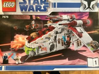Lego 7676 Star Wars Republic Attack Gunship