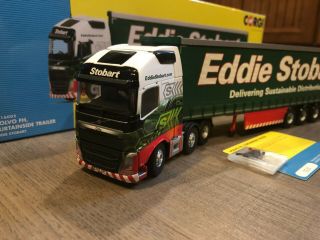 Corgi 1/50 Hauliers Of Renown Volvo Fh With Curtainside Trailer - Cc16002