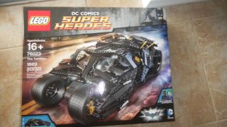 Lego Dc Comics Batman The Tumbler Batmobile 76023 Retired Rare