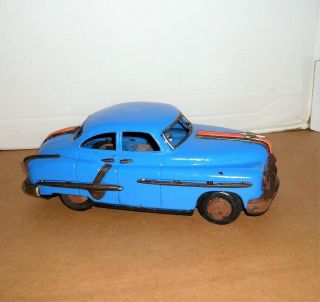 Vintage Japan Tin Friction 1951 Buick Toy Car