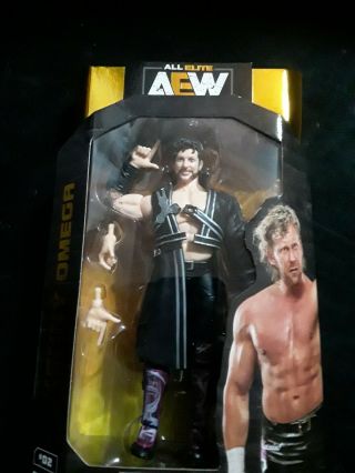 Aew Njpw Roh The Elite Kenny Omega Action Figure Wct Wicked Cool Toys