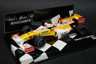 1:43 Minichamps 400090007 Renault F1 Team R29 2009 7 Model Cars