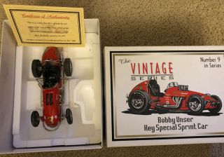 Gmp Bobby Unser Key Special Vintage Dirt Series Sprint Car Diecast 1:18