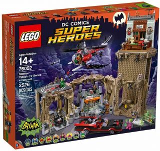 Lego Dc Comics Batman Classic Tv Series – Batcave (76052) Nib 2016 Set