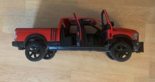 Red Bruder Dodge Ram 2500 Power Wagon Pickup Toy