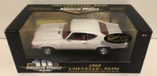 Ertl 10 Years American Muscle 1968 Chevelle Ss396 1:18 Diecast White