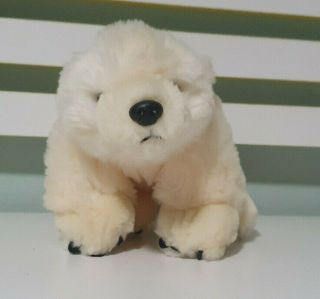 Seaworld Gold Coast Australia Polar Bear Plush Toy Soft Toy 2007 20cm