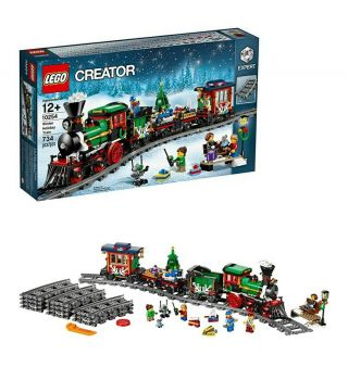 Lego 10254 Retired Winter Village Train Includes Power Functions