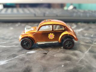 Hot Wheels Custom Volkswagen - Orange - Vintage Redline Us