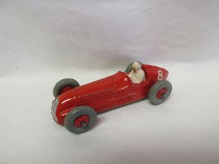 Vintage Die Cast Metal Dinky Toys Alfa - Romeo Racing Car 23f Near