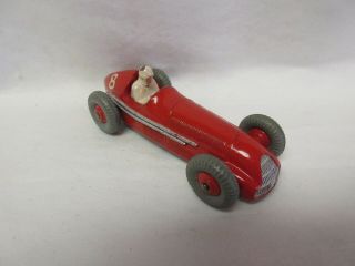 Vintage die cast metal Dinky Toys Alfa - Romeo Racing Car 23F NEAR 2