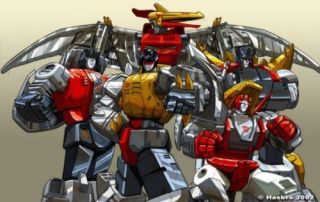 Transformers Poster: Dinobots Generation 1 Group 27 " X 39.  5 " Pat Lee Dreamwave