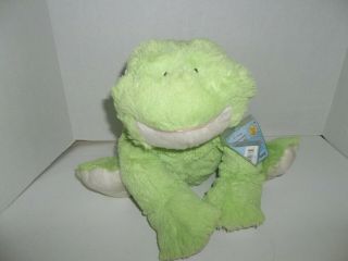 Ganz Webkinz Jr Green Frog Plush With Code Tag 10 " Tall