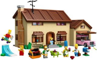Lego (71006) The Simpson’s House - 100 Complete W Instructions No Box
