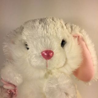 Dan Dee Bunny Rabbit Plush White Hoppy Hopster Stuffed Toy Easter Huge 24 