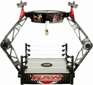 Wwe Flexforce Colossal Crashdown Arena Wrestling Ring Massive Playset W/