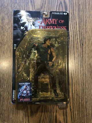 Ash Movie Maniacs Series 3 Moc Mcfarlane Evil Dead Aod Army Of Darkness Campbell
