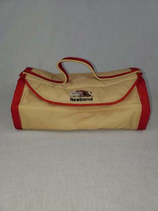 Vintage 1986 Tonka Pound Puppies Newborn Carrying Case Carrier Kennel