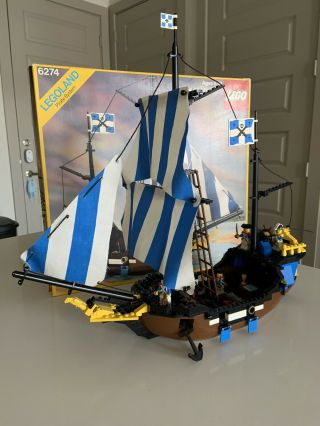 Lego Pirates Caribbean Clipper (6274) With Instructions And Box Complete