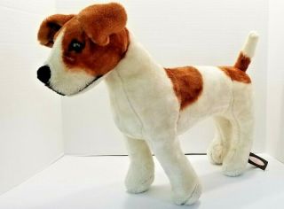 Melissa & Doug Realistic Jack Russell Terrier Dog Plush 15 " Stuffed Animal Toy