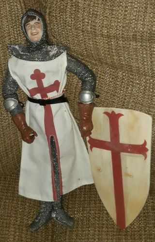 Monty Python And The Holy Grail Sir Galahad Figure 12” 2001 Not Complete