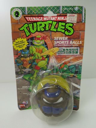 046 - Teenage Mutant Ninja Turtles Sewer Sports Ball Donatello 1991