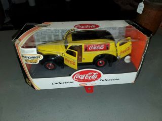 Matchbox Coca - Cola 1940 Ford Sedan Delivery Coke Van 1:18 Scale Diecast Truck