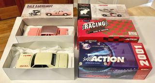1998,  2001 Action Dale Earnhardt 1956 Ford,  8 1st Win Nascar Stock Cars,  Boxes 3
