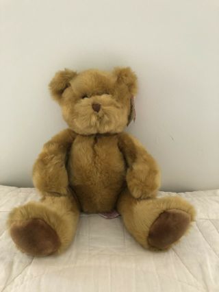 Russ Berrie Nutmeg Teddy Bear Plush Stuffed Animal Brown