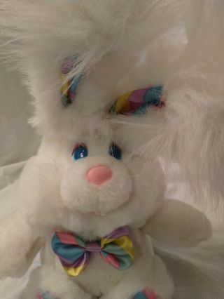 VTG Giggle Bunny 1993 Dan Dee Laughing Plush Stuffed Animal Toy Well EUC 2