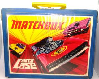 Lesney Matchbox 1971 Superfast Carry Case With 4 Trays - Bh