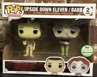 Funko Pop Stranger Things Eleven Barb Figure 2017 Spring Convention Exclusive