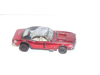 1968 Hot Wheels Redline Custom Camaro Us Red All Intact Good Bones Restore Me